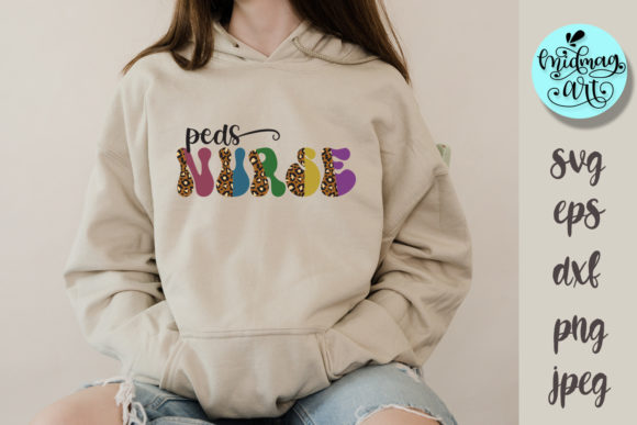 A Designer's Eye on the Peds Nurse SVG Cut File