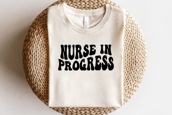 A Retro Nurse Design for Embroidered Apparel & Gifts