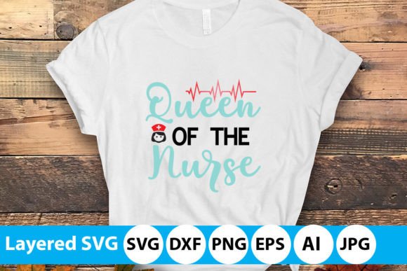 Evaluating Queen of the Nurse SVG Design for Embroidery