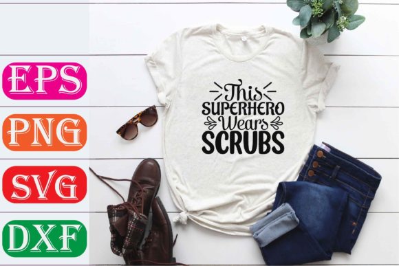 Nurse SVG: A Superhero Design That Wears Scrubs