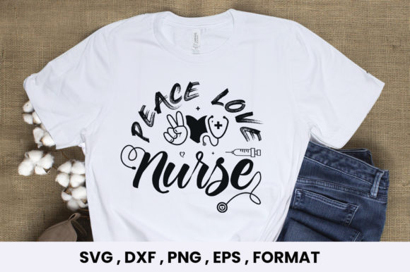 Peace Love Nurse SVG Design: A Real Embroidery Review